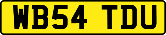 WB54TDU