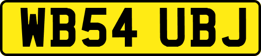 WB54UBJ