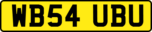 WB54UBU