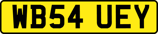 WB54UEY