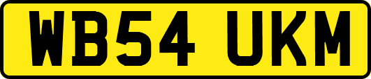 WB54UKM