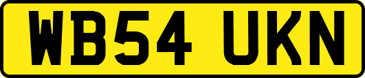 WB54UKN