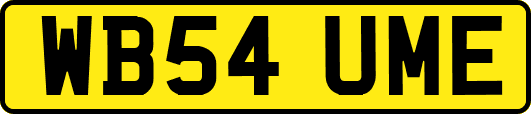 WB54UME