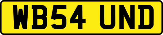 WB54UND