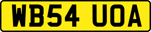 WB54UOA