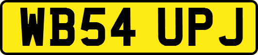 WB54UPJ