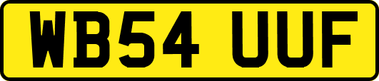 WB54UUF