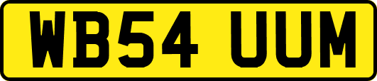 WB54UUM