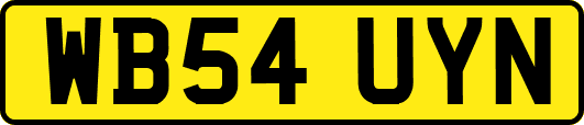 WB54UYN