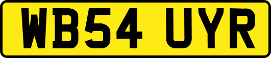 WB54UYR