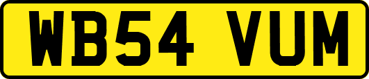 WB54VUM