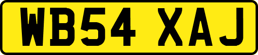 WB54XAJ