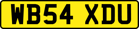 WB54XDU
