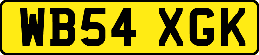 WB54XGK