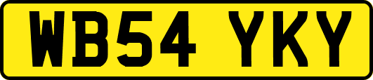 WB54YKY