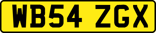 WB54ZGX