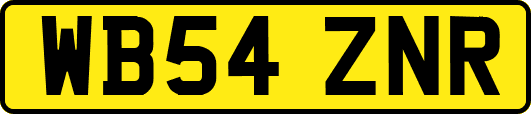 WB54ZNR