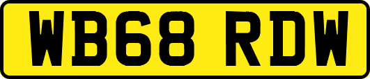 WB68RDW