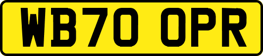 WB70OPR