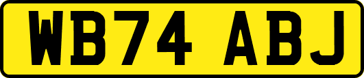 WB74ABJ