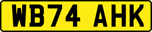 WB74AHK
