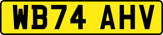 WB74AHV