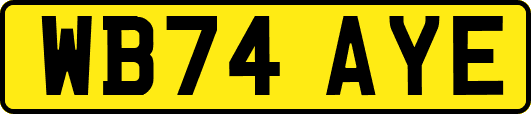 WB74AYE