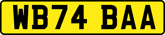 WB74BAA