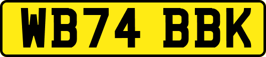 WB74BBK