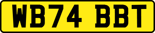WB74BBT