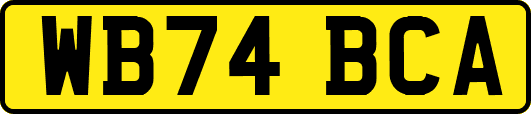 WB74BCA