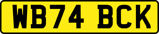 WB74BCK