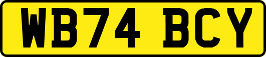 WB74BCY