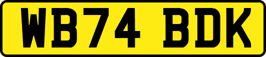 WB74BDK