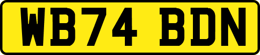 WB74BDN