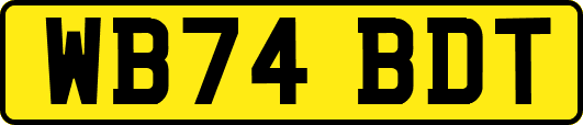 WB74BDT