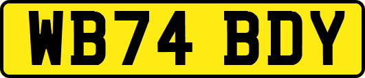WB74BDY