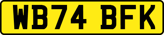 WB74BFK