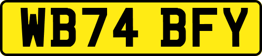 WB74BFY