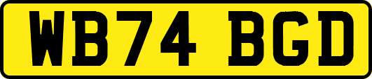 WB74BGD