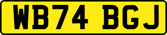 WB74BGJ