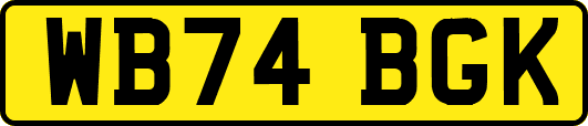 WB74BGK