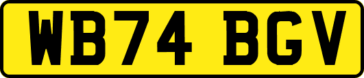 WB74BGV
