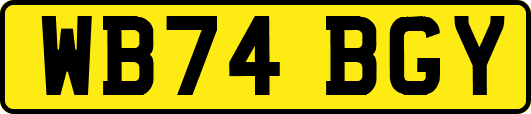 WB74BGY