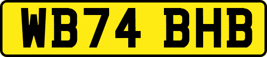 WB74BHB