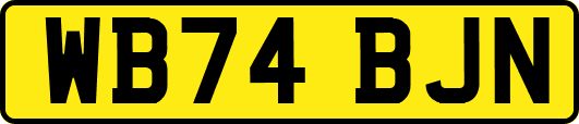 WB74BJN