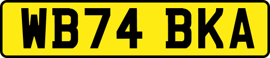 WB74BKA