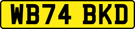 WB74BKD