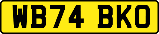 WB74BKO