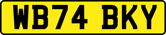 WB74BKY